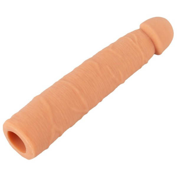 Телесная насадка-удлинитель Extension Sleeve - 25 см.
