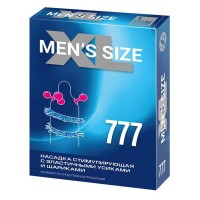Стимулирующая насадка на пенис MEN SIZE 777 Стимулирующая насадка на пенис MEN SIZE 777