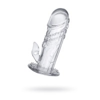 Прозрачная насадка на пенис Uco - 13 см.