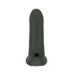 Черный фаллоудлинитель Striker - 13,5 см. Черный фаллоудлинитель Striker - 13,5 см.