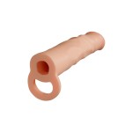 Телесная насадка-удлинитель Fortitude с подхватом - 17,7 см.