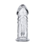 Прозрачная насадка на пенис Uco - 13 см.