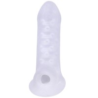 Толстая насадка-удлинитель с подхватом мошонки Jacked Up Толстая насадка-удлинитель с подхватом мошонки Jacked Up