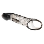 Черная удлиняющая насадка с рельефом Wayde - 21,3 см.