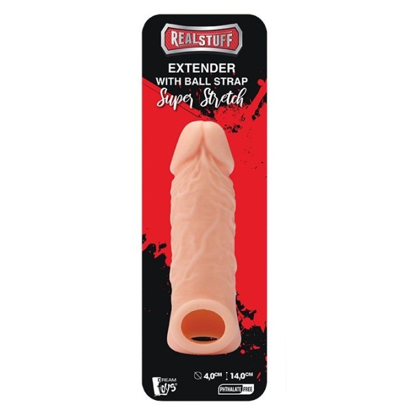 Телесная насадка EXTENDER WITH BALL STRAP 5.5 - 14 см.