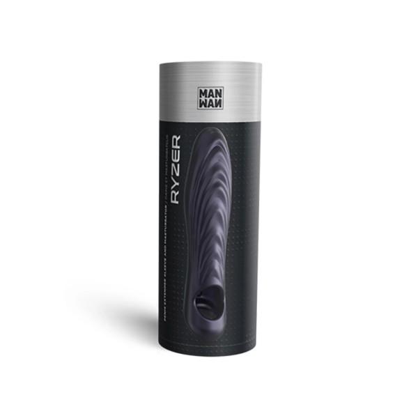 Сливовая силиконовая насадка на пенис с подхватом Manwan Ryzer