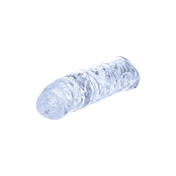 Прозрачная насадка-удлинитель Length Enhancer с подхватом - 27 см.