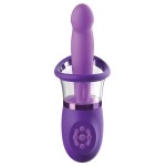 Фиолетовая помпа-вибратор Ultimate Pleasure Pro Plus