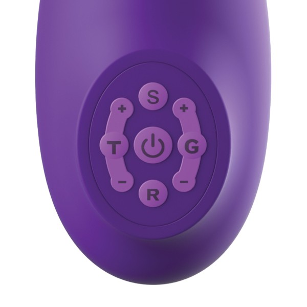 Фиолетовая помпа-вибратор Ultimate Pleasure Pro Plus