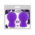Фиолетовые присоски для груди LIT-UP NIPPLE SUCKERS SMALL PURPLE