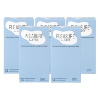 Набор из 5 упаковок ультратонких презервативов Pleasure Lab (по 12 шт.) Набор из 5 упаковок ультратонких презервативов Pleasure Lab (по 12 шт.)
