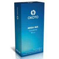 Презервативы OKOTO Mega Mix - 18 шт. Презервативы OKOTO Mega Mix - 18 шт.