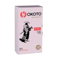 Тонкие презервативы OKOTO Ultra Thin - 12 шт. Тонкие презервативы OKOTO Ultra Thin - 12 шт.