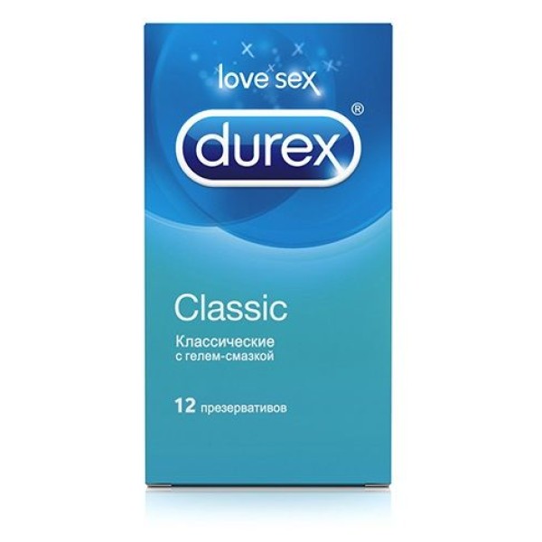 Классические презервативы Durex Classic - 12 шт.