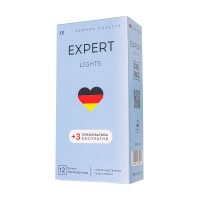 Ультратонкие презервативы EXPERT Lights - 12 шт.(+3 в подарок) Ультратонкие презервативы EXPERT Lights - 12 шт.(+3 в подарок)