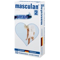 Ультратонкие презервативы Masculan Ultra 2 Fine с обильной смазкой - 10 шт. Ультратонкие презервативы Masculan Ultra 2 Fine с обильной смазкой - 10 шт.