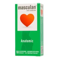Презервативы анатомической формы Masculan Anatomic - 10 шт. Презервативы анатомической формы Masculan Anatomic - 10 шт.