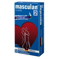 Презервативы Masculan Classic 2 Dotty с пупырышками - 10 шт. Презервативы Masculan Classic 2 Dotty с пупырышками - 10 шт.