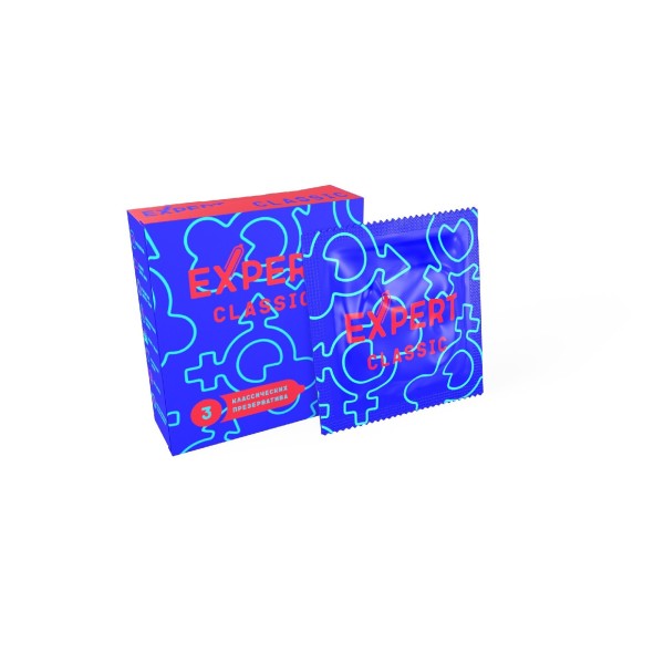 Классические презервативы Expert Classic - 3 шт.