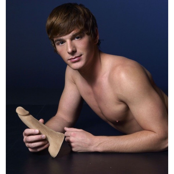 Реалистичный фаллоимитатор Fleshjack Boys - Brent Corrigan - 22 см.