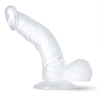 Прозрачный фаллоимитатор-реалистик Sparkle - 16,5 см. Прозрачный фаллоимитатор-реалистик Sparkle - 16,5 см.