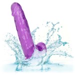 Фиолетовый фаллоимитатор Size Queen 6 - 20,25 см.