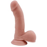 Телесный фаллоимитатор на присоске Fornicator - 19 см. Телесный фаллоимитатор на присоске Fornicator - 19 см.