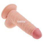 Телесный фаллоимитатор-реалистик 7.5 The Ultra Soft Dude - 18 см.