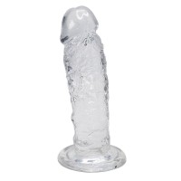 Прозрачный фаллоимитатор на присоске Majestic Jelly Dildo - 14,7 см. Прозрачный фаллоимитатор на присоске Majestic Jelly Dildo - 14,7 см.