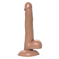 Коричневый фаллоимитатор-реалистик Delion - 20,5 см.