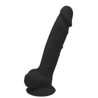 Черный реалистичный фаллоимитатор 7INCH BLACK - 16,5 см. Черный реалистичный фаллоимитатор 7INCH BLACK - 16,5 см.