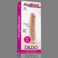 Телесный фаллоимитатор JoyStick на присоске - 15 см. Телесный фаллоимитатор JoyStick на присоске - 15 см.