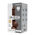 Коричневый фаллоимитатор SILEXD Model 3 7 - 17,5 см.