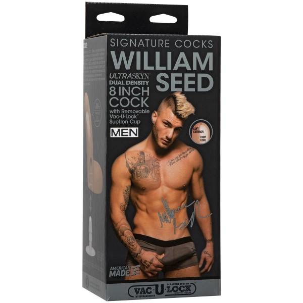Телесный фаллоимитатор William Seed 8 ULTRASKYN Cock - 21 см.