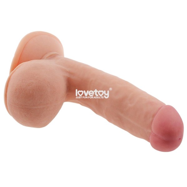 Телесный фаллоимитатор 7.5 The Ultra Soft Dude - 18 см.