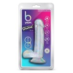 Прозрачный фаллоимитатор-реалистик Gleam - 17,7 см.