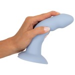 Голубой вибростимулятор на присоске Heart Guy - 17 см. Голубой вибростимулятор на присоске Heart Guy - 17 см.