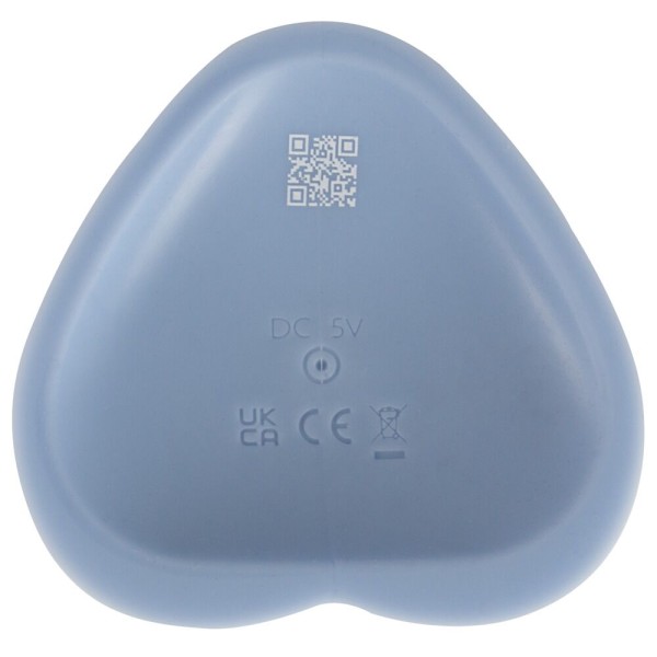 Голубой вибростимулятор на присоске Heart Guy - 17 см. Голубой вибростимулятор на присоске Heart Guy - 17 см.