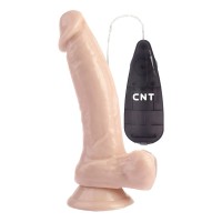 Телесный вибратор-реалистик The Master Dildo - 22,5 см. Телесный вибратор-реалистик The Master Dildo - 22,5 см.