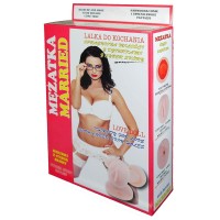 Надувная секс-кукла Mezatka с реалистичной вставкой