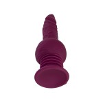 Фиолетовая мини-машина для секса Striker с пультом ДУ - 23,5 см. Фиолетовая мини-машина для секса Striker с пультом ДУ - 23,5 см.