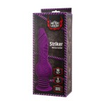 Фиолетовая мини-машина для секса Striker с пультом ДУ - 23,5 см. Фиолетовая мини-машина для секса Striker с пультом ДУ - 23,5 см.