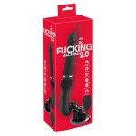 Черная секс-машина с пультом ДУ RC Fucking Machine 2.0