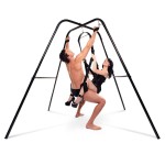 Напольный черный каркас для качелей Swing Stand