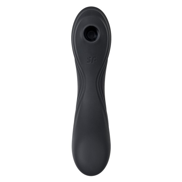 Черный вакуум-волновой вибростимулятор Satisfyer Curvy Trinity 4