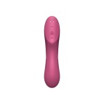 Малиновый вакуум-волновой вибростимулятор Satisfyer Curvy Trinity 3