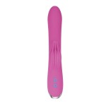 Розовый вибратор-кролик Eve s Clit Tickling Rabbit - 20,4 см.