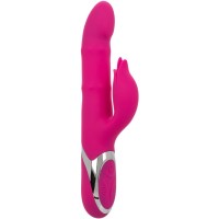 Розовый вибромассажер-кролик Enchanted Embrace с массажем бусин Розовый вибромассажер-кролик Enchanted Embrace с массажем бусин