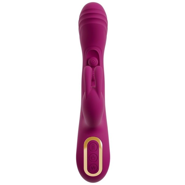 Лиловый вибратор-кролик 2 Function Vibrator Squirting - 22,5 см. Лиловый вибратор-кролик 2 Function Vibrator Squirting - 22,5 см.