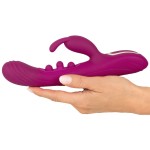 Лиловый вибратор-кролик 2 Function Vibrator Squirting - 22,5 см. Лиловый вибратор-кролик 2 Function Vibrator Squirting - 22,5 см.